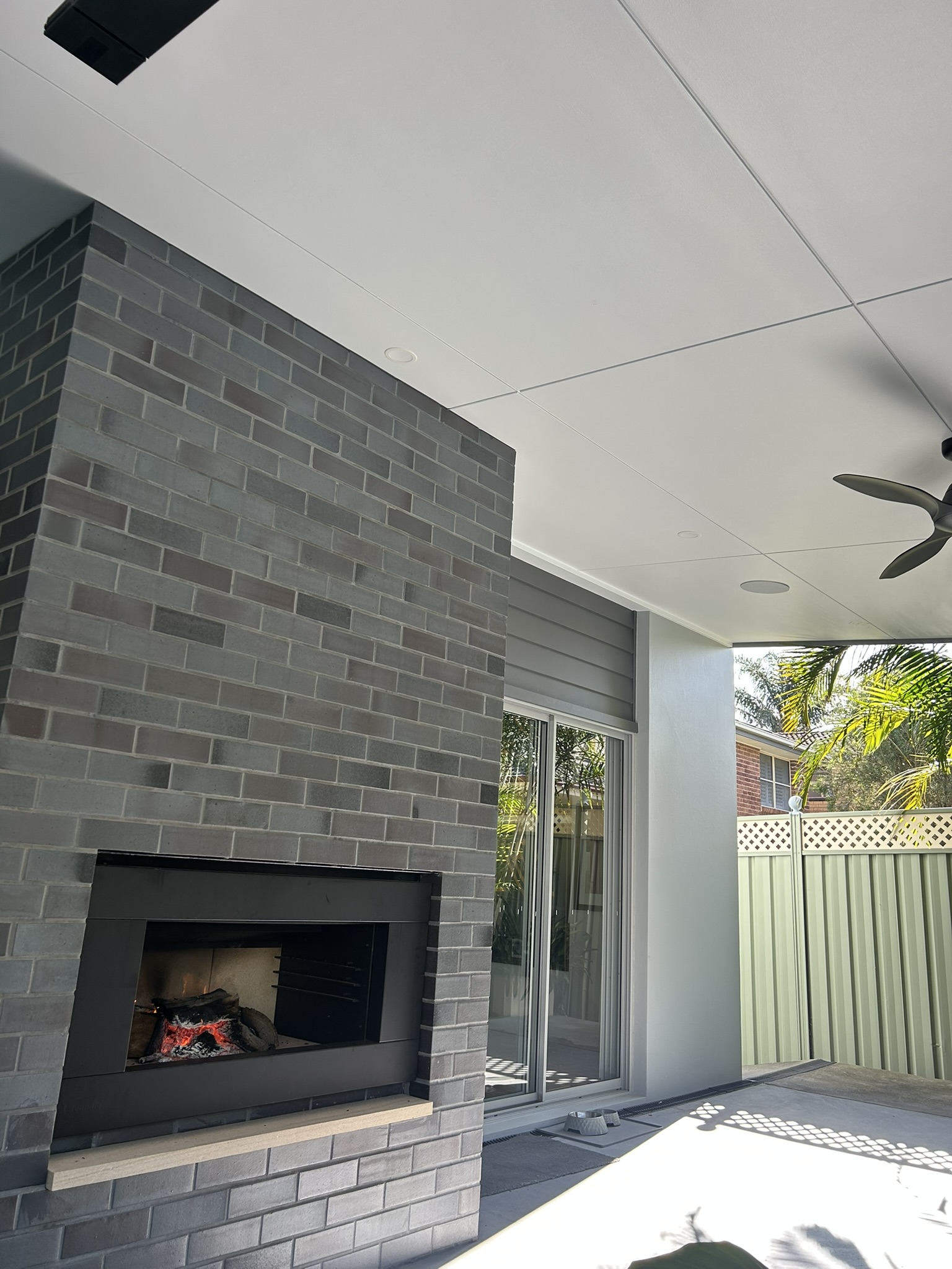 Sylvania Outdoor Fireplace