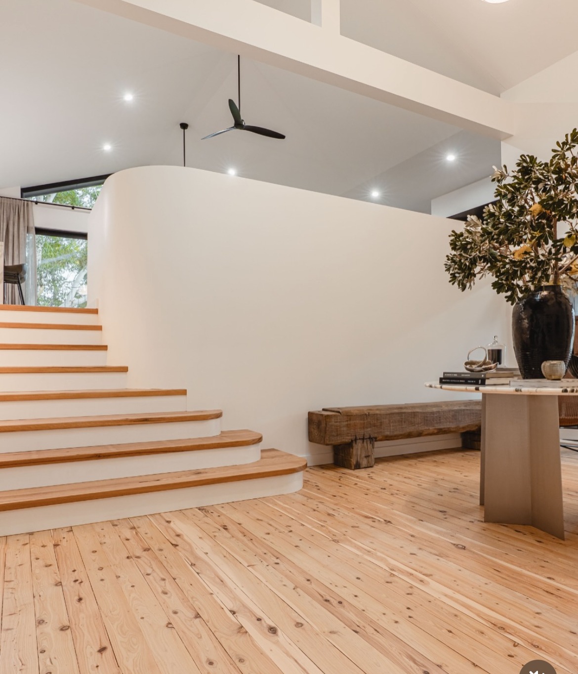 Treetops Curved Architectural Wall